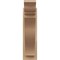 Ekena Millwork 6-in W x 18-in D x 22-in H Funston Trad Rough Cedar Woodgrain TimberThane Outlooker, Primed Tan OUTUR060X18X22FST04RCPR - alternate 2